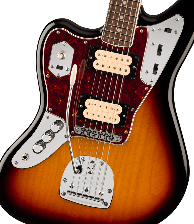 Fender Kurt Cobain Jaguar Left-Handed - Rosewood Fretboard, 3-Colour Sunburst