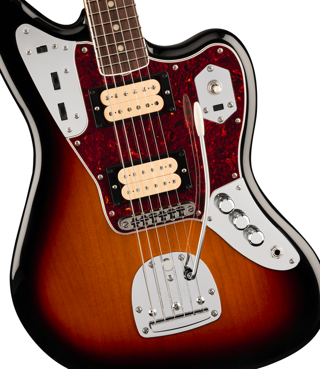 Fender Kurt Cobain Jaguar - Rosewood Fretboard, 3-Colour Sunburst