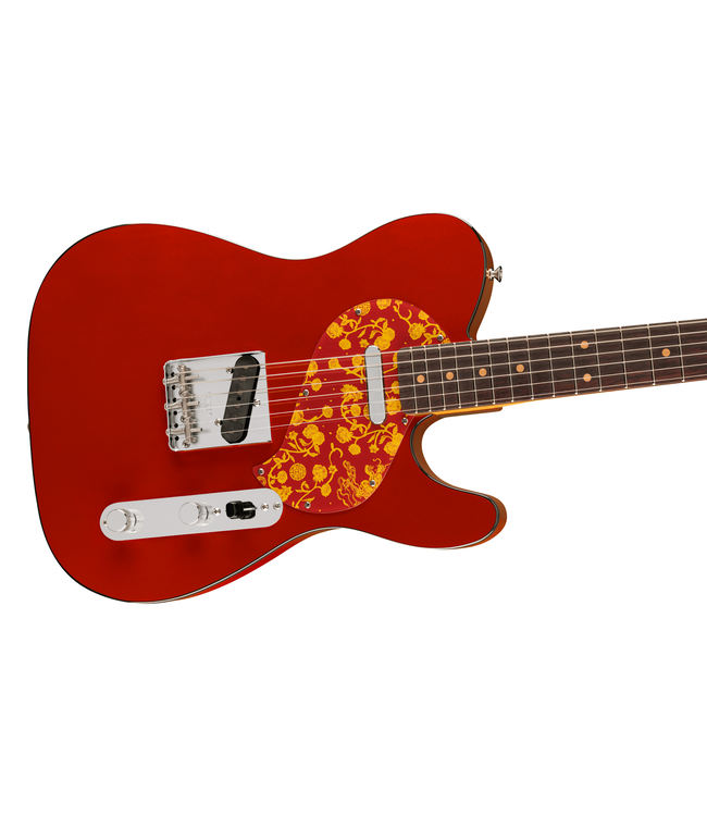 Fender Raphael Saadiq Telecaster - Rosewood Fretboard, Dark Metallic Red
