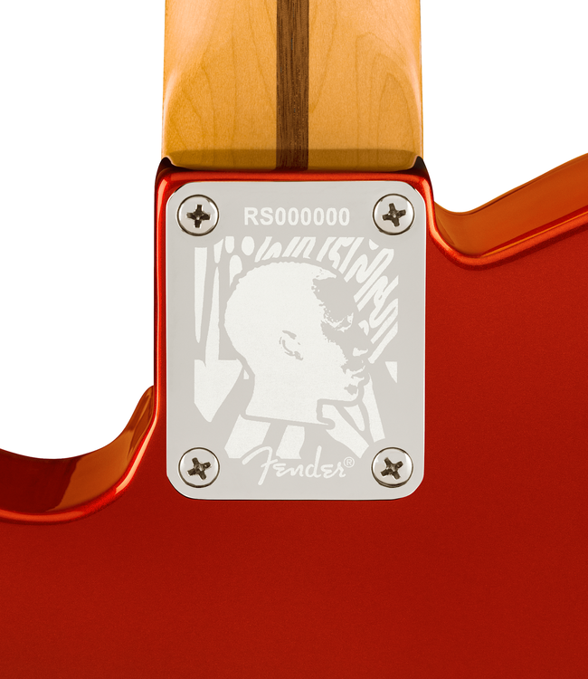Fender Raphael Saadiq Telecaster - Rosewood Fretboard, Dark Metallic Red
