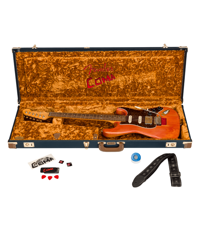 Fender Michael Landau Coma Stratocaster - Rosewood Fretboard, Coma Red