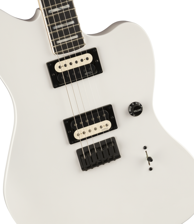 Fender Jim Root Jazzmaster V4 - Ebony Fretboard, Flat White