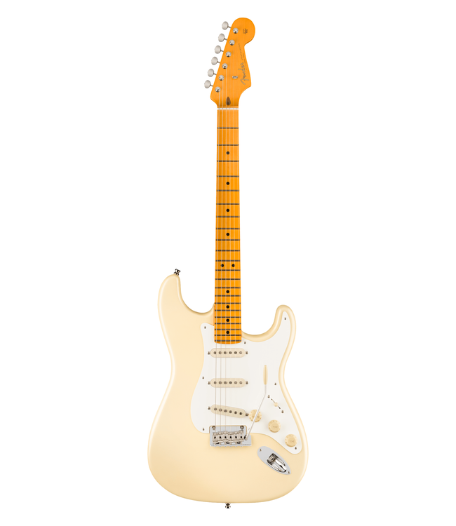 Fender Lincoln Brewster Stratocaster - Maple Fretboard, Olympic Pearl