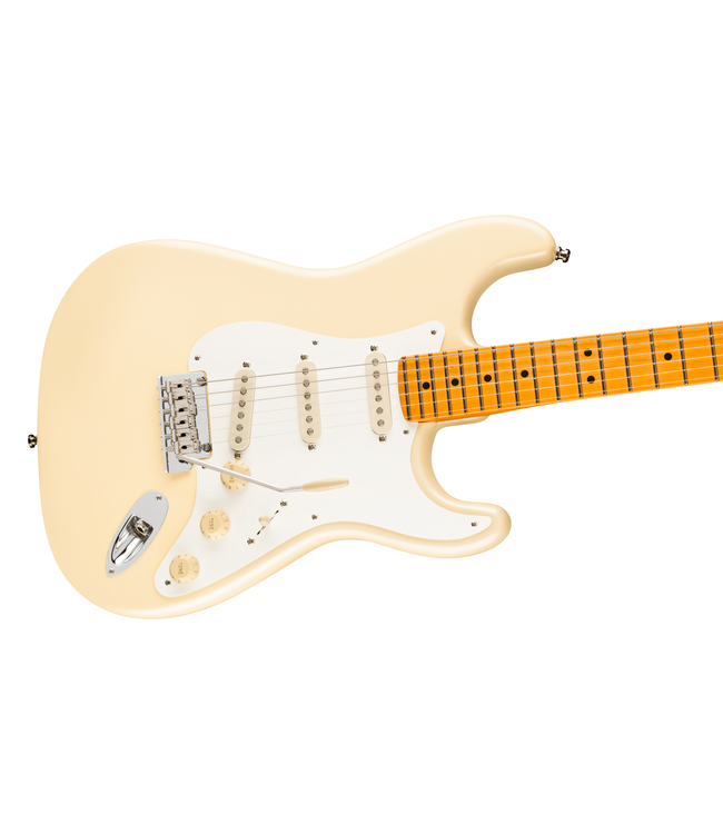 Fender Lincoln Brewster Stratocaster - Maple Fretboard, Olympic Pearl