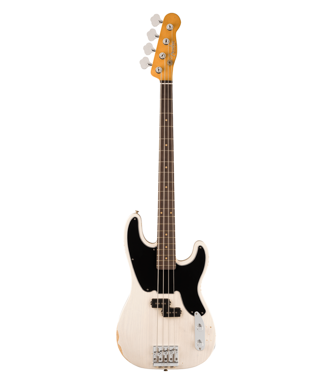 Fender Mike Dirnt Road Worn Precision Bass - Rosewood Fretboard, White Blonde