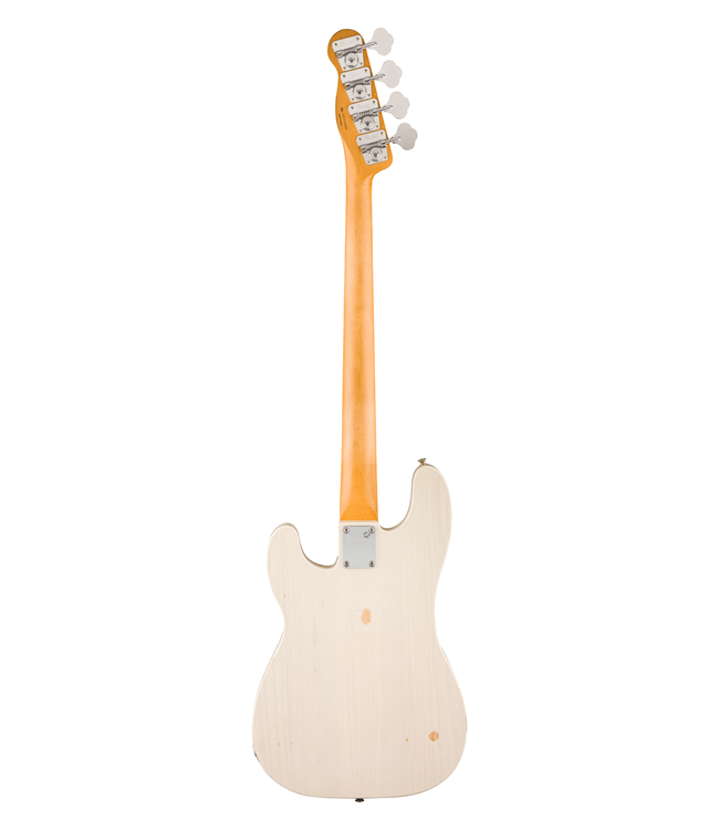 Fender Mike Dirnt Road Worn Precision Bass - Rosewood Fretboard, White Blonde