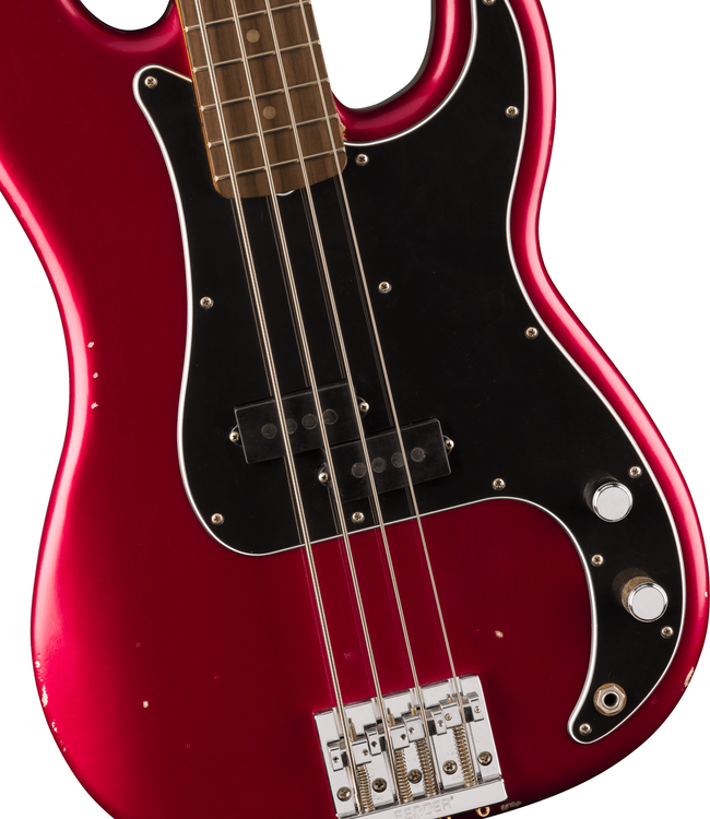 Fender Nate Mendel Precision Bass - Rosewood Fretboard, Candy Apple Red