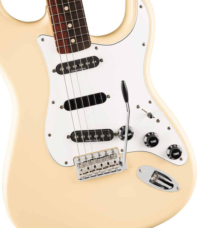 Fender Ritchie Blackmore Stratocaster - Scalloped Rosewood Fretboard, Olympic White