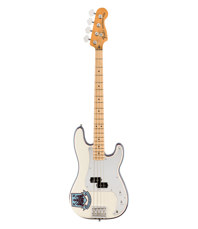 Fender Steve Harris Precision Bass - Maple Fretboard, Olympic White