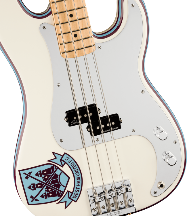 Fender Steve Harris Precision Bass - Maple Fretboard, Olympic White