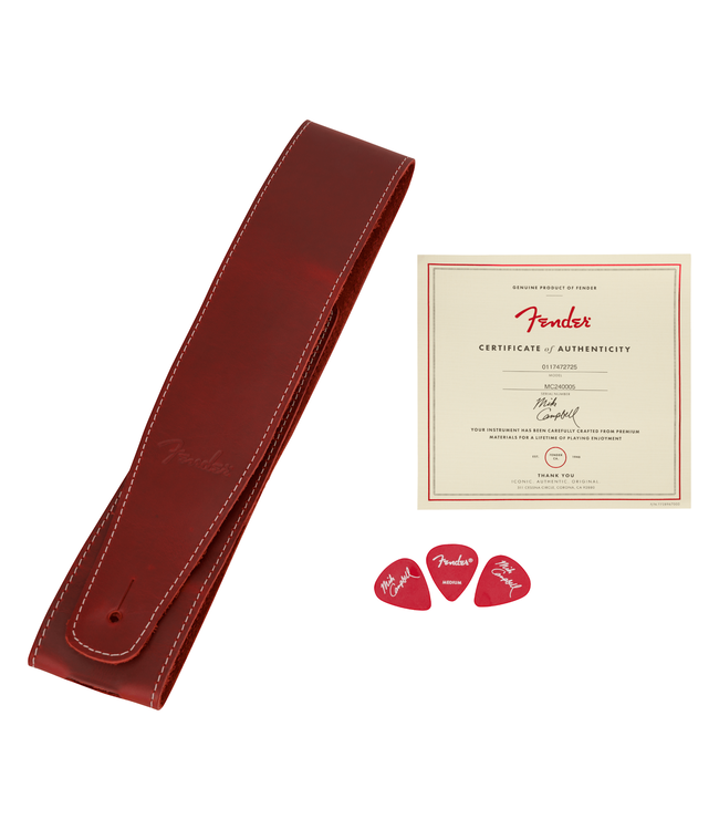 Fender Mike Campbell Red Dog Telecaster - Maple Fretboard, Red Dog Red