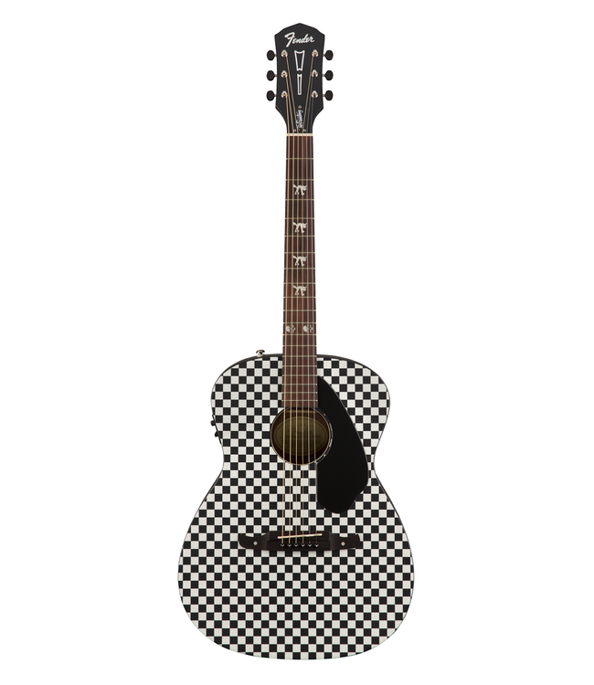 Fender Tim Armstrong Hellcat - Walnut Fretboard, Checkerboard