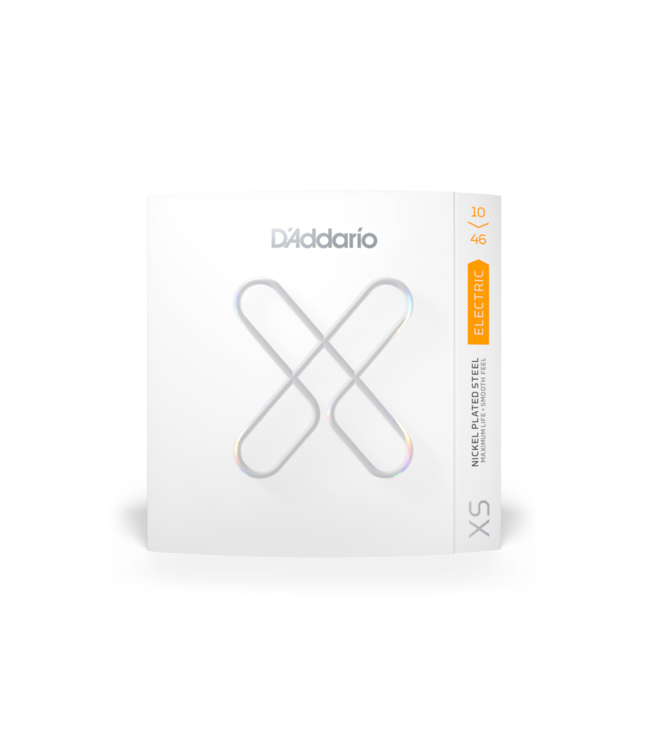 D'Addario XS Coated Nickel Electric Guitar Strings - 10-46 Regular Light