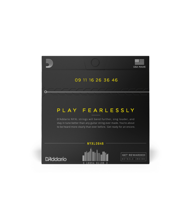 D'Addario NYXL Electric Guitar Strings - 09-46 Super Light Top/Regular Bottom