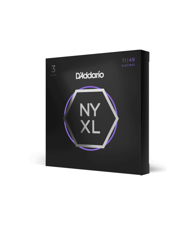 D'Addario NYXL Electric Guitar Strings - 11-49 Medium