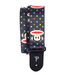 Perri's Perri's Paul Frank Polyester Guitar Strap - Multicolour Dots