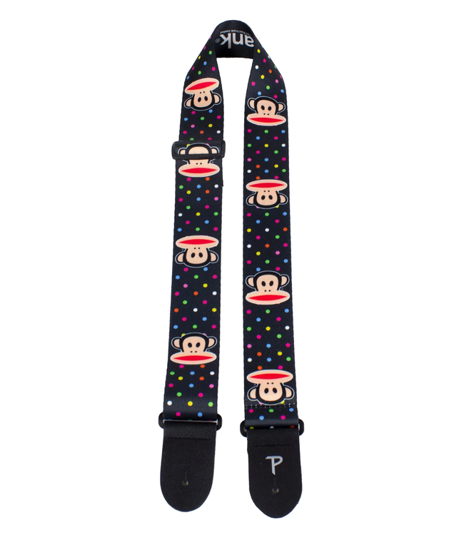 Perri's Paul Frank Polyester Guitar Strap - Multicolour Dots