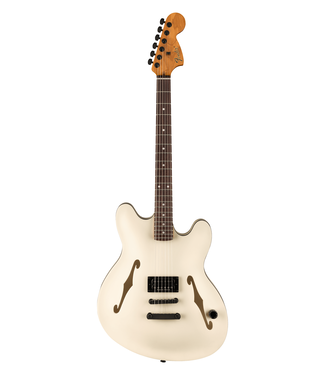 Fender Fender Tom DeLonge Starcaster - Rosewood Fretboard, Satin Olympic White