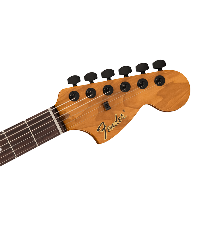 Fender Tom DeLonge Starcaster - Rosewood Fretboard, Satin Olympic White