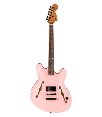 Fender Fender Tom DeLonge Starcaster - Rosewood Fretboard, Satin Shell Pink