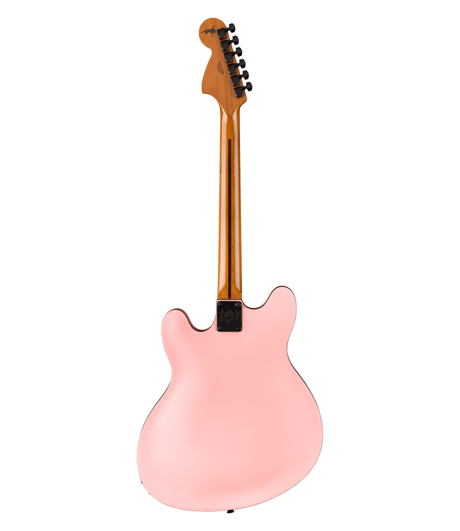 Fender Tom DeLonge Starcaster - Rosewood Fretboard, Satin Shell Pink