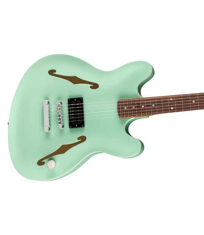 Fender Tom DeLonge Starcaster - Rosewood Fretboard, Satin Surf Green