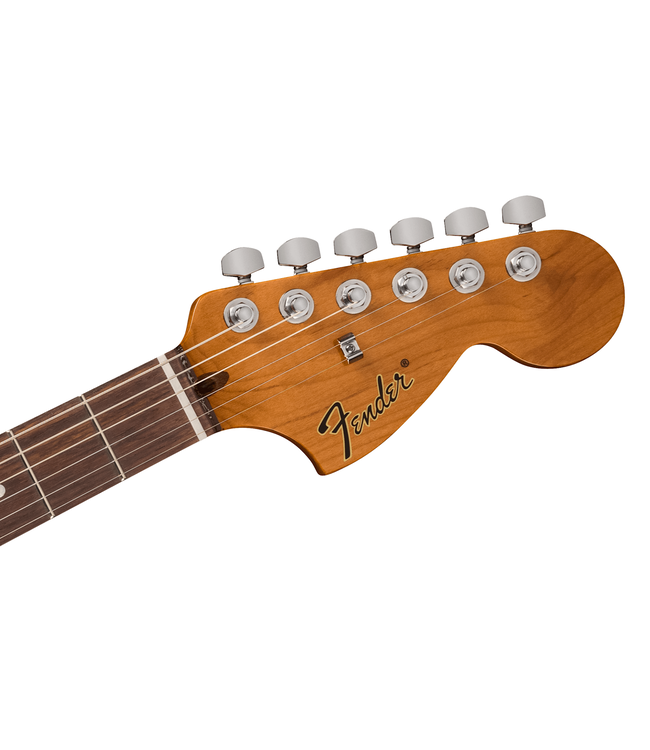 Fender Tom DeLonge Starcaster - Rosewood Fretboard, Satin Surf Green