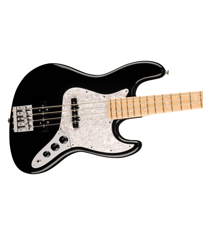 Fender USA Geddy Lee Jazz Bass - Maple Fretboard, Black