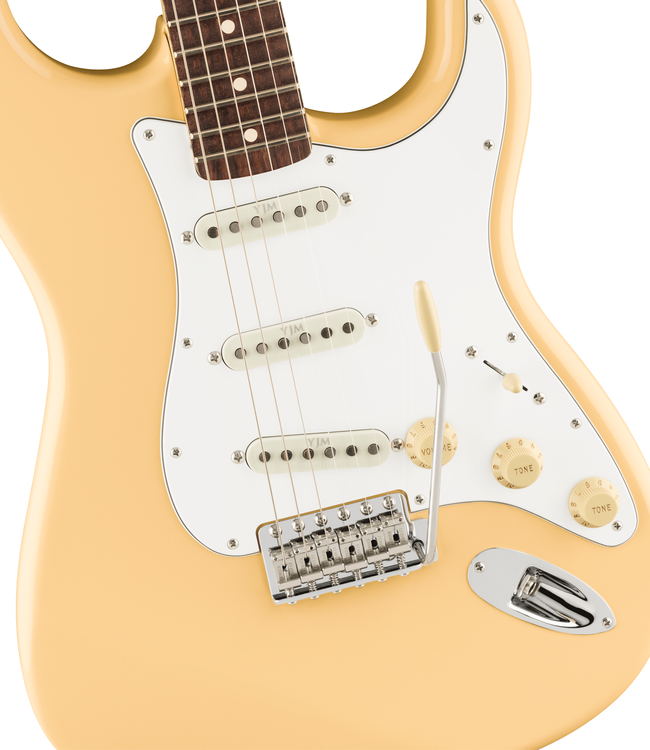 Fender Yngwie Malmsteen Stratocaster - Scalloped Rosewood Fretboard, Vintage White