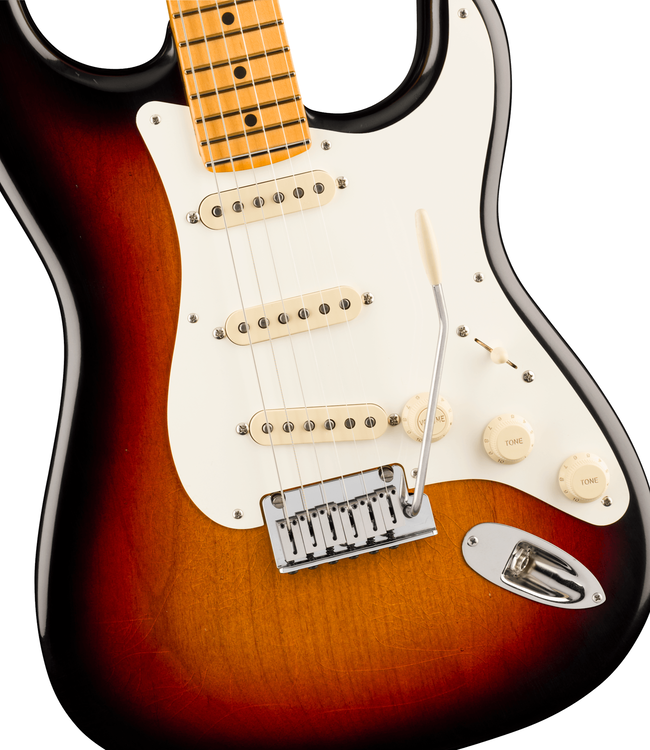 Fender American Ultra Luxe Vintage '50s Stratocaster - Maple Fretboard, 3-Colour Sunburst