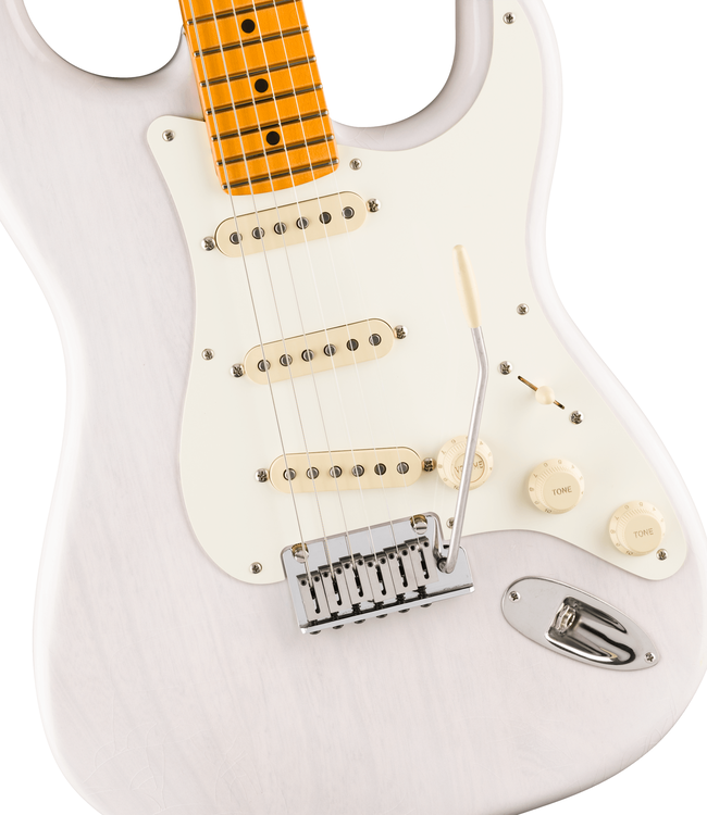 Fender American Ultra Luxe Vintage '50s Stratocaster - Maple Fretboard, White Blonde