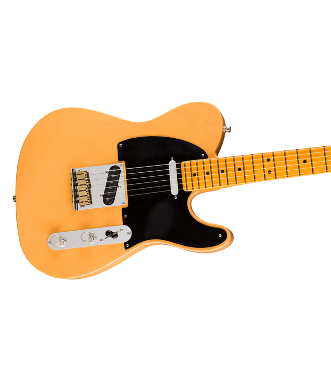 Fender American Ultra Luxe Vintage '50s Telecaster - Maple Fretboard, Butterscotch Blonde