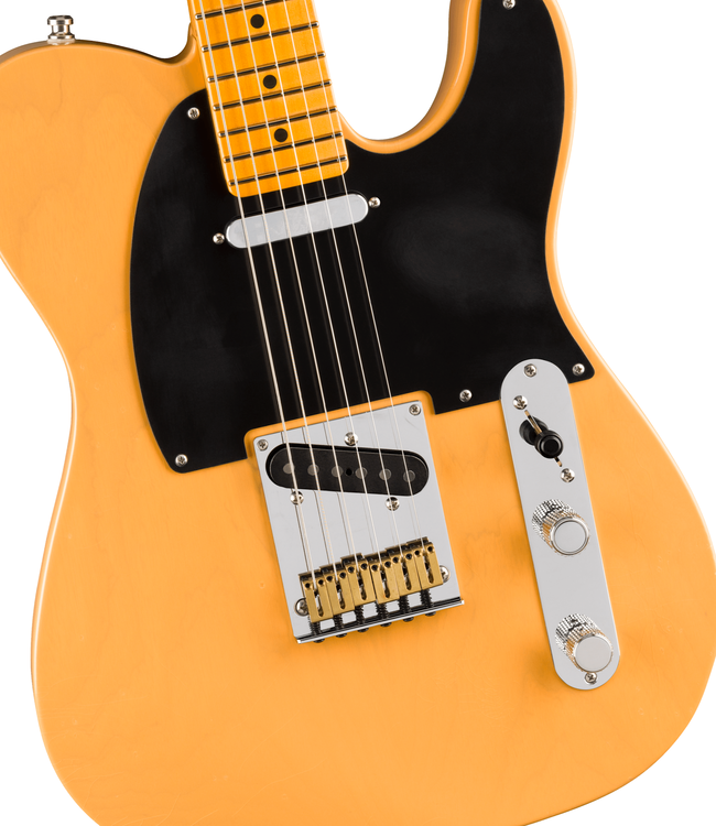 Fender American Ultra Luxe Vintage '50s Telecaster - Maple Fretboard, Butterscotch Blonde