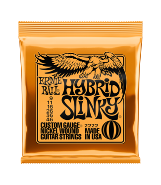Ernie Ball Ernie Ball Nickel Wound Electric Guitar Strings - 09-46 Hybrid Slinky