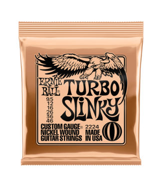 Ernie Ball Ernie Ball Nickel Wound Electric Guitar Strings - 09.5-46 Turbo Slinky