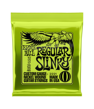 Ernie Ball Ernie Ball Nickel Wound Electric Guitar Strings - 10-46 Regular Slinky