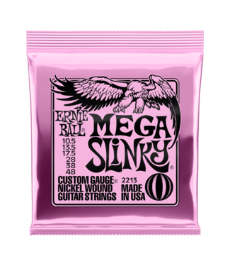 Ernie Ball Ernie Ball Nickel Wound Electric Guitar Strings - 10.5-48 Mega Slinky