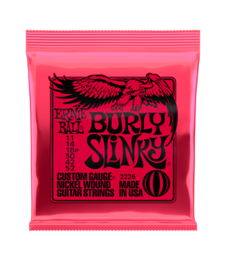 Ernie Ball Ernie Ball Nickel Wound Electric Guitar Strings - 11-52 Burly Slinky