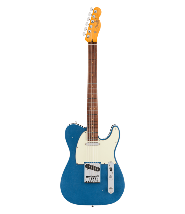 Fender American Ultra Luxe Vintage '60s Telecaster Custom - Rosewood Fretboard, Lake Placid Blue