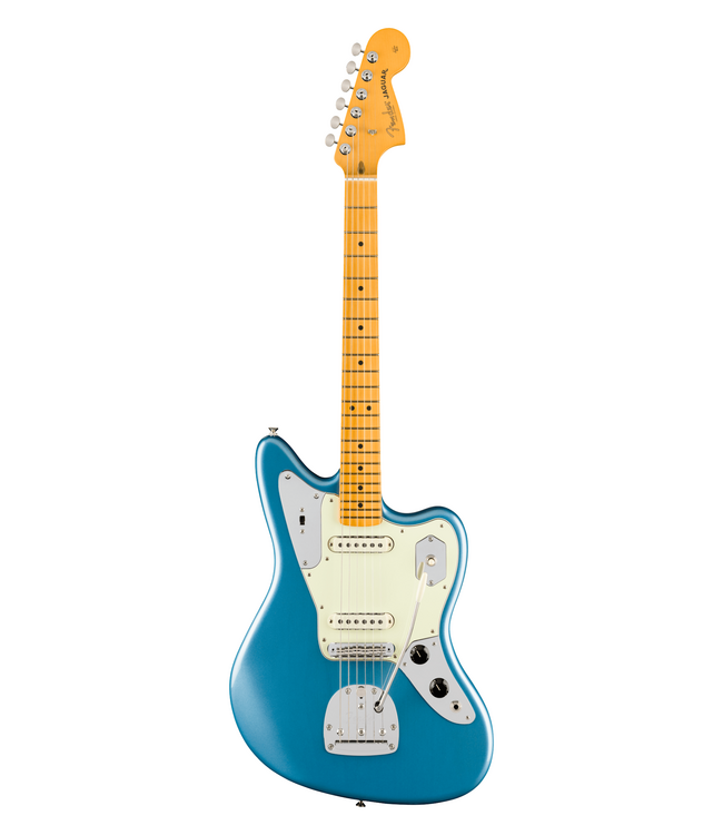 Fender American Professional Classic Jaguar - Maple Fretboard, Faded Lake Placid Blue