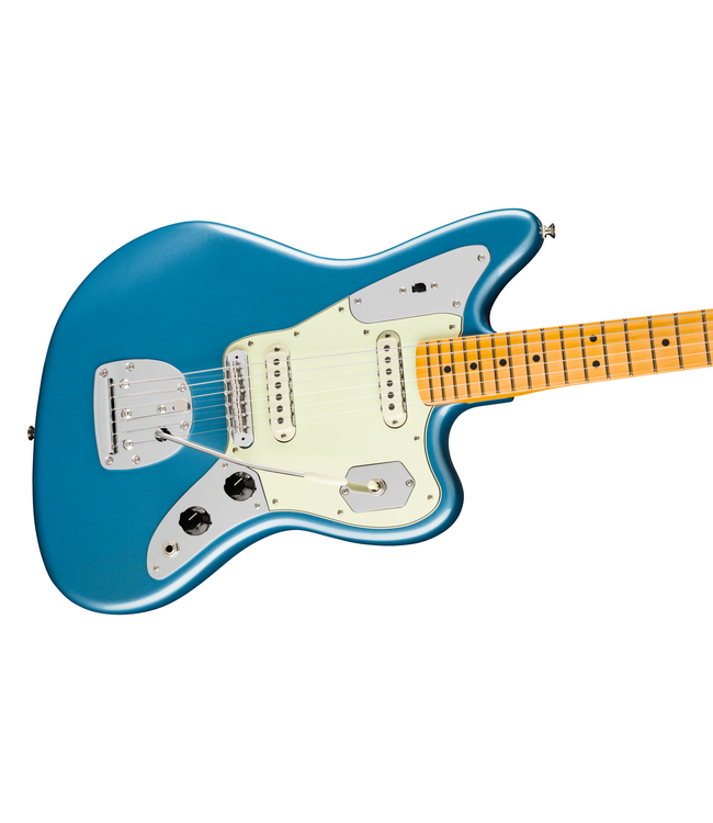 Fender American Professional Classic Jaguar - Maple Fretboard, Faded Lake Placid Blue