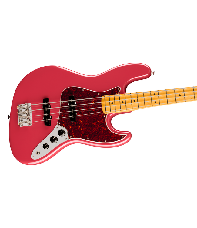 Fender American Professional Classic Jazz Bass - Maple Fretboard, Faded Dakota Red