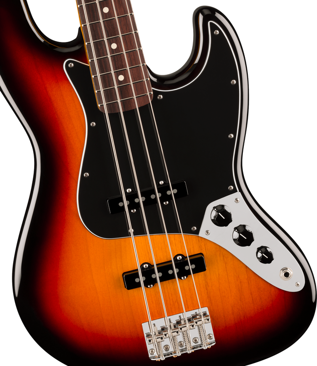 Fender American Professional Classic Jazz Bass - Rosewood Fretboard, 3-Colour Sunburst