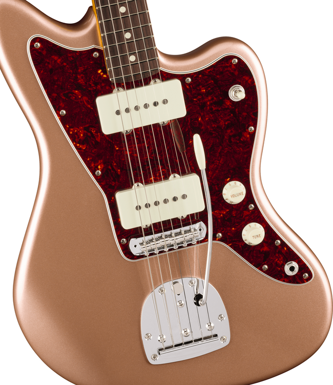 Fender American Professional Classic Jazzmaster - Rosewood Fretboard, Faded Firemist Gold