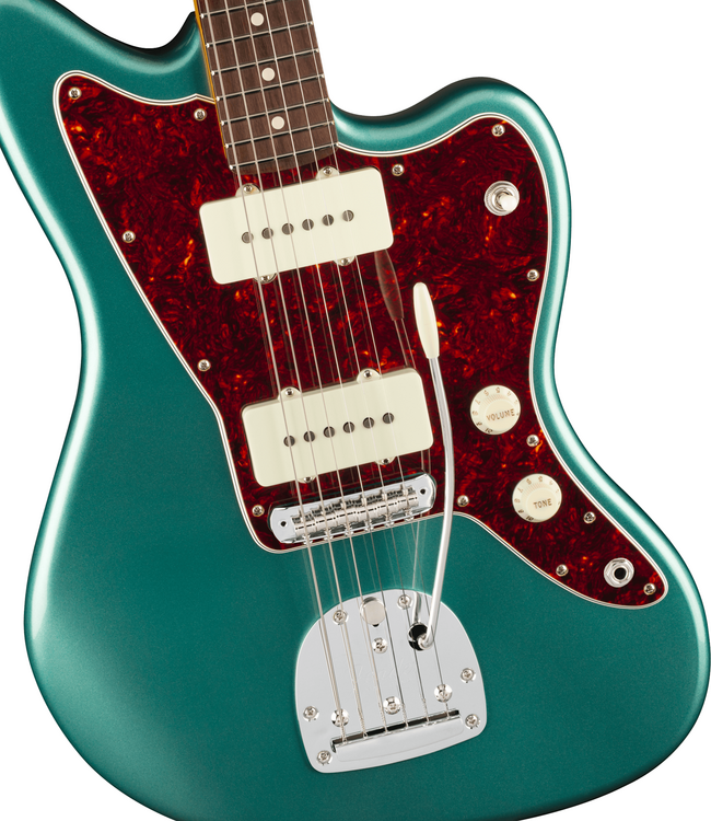 Fender American Professional Classic Jazzmaster - Rosewood Fretboard, Faded Sherwood Green Metallic