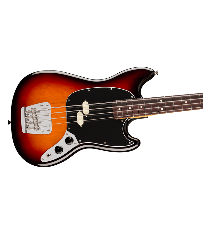 Fender American Professional Classic Mustang Bass - Rosewood Fretboard, 3-Colour Sunburst