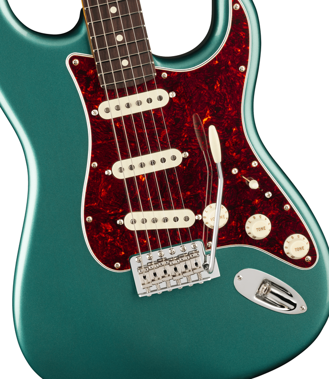 Fender American Professional Classic Stratocaster - Rosewood Fretboard, Faded Sherwood Green Metallic