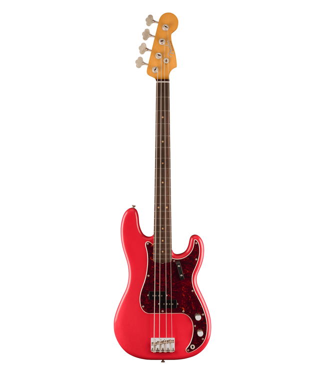 Fender Vintera II Road Worn '60s Precision Bass - Rosewood Fretboard, Fiesta Red