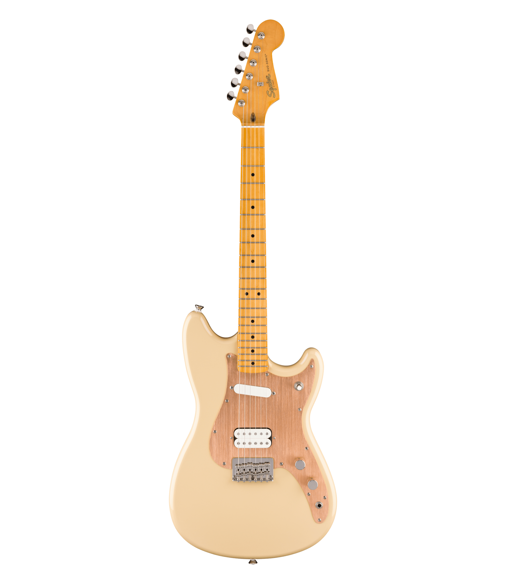【希少】Squier by Fender Duo-Sonic Squier Classic Vibe Duo-Sonic HS - Maple Fretboard, Desert Sand