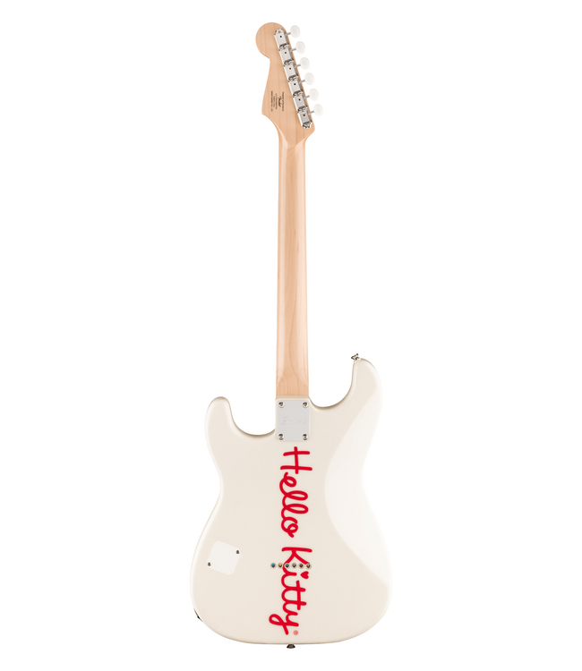 Fender x Hello Kitty Stratocaster - Maple Fretboard, White